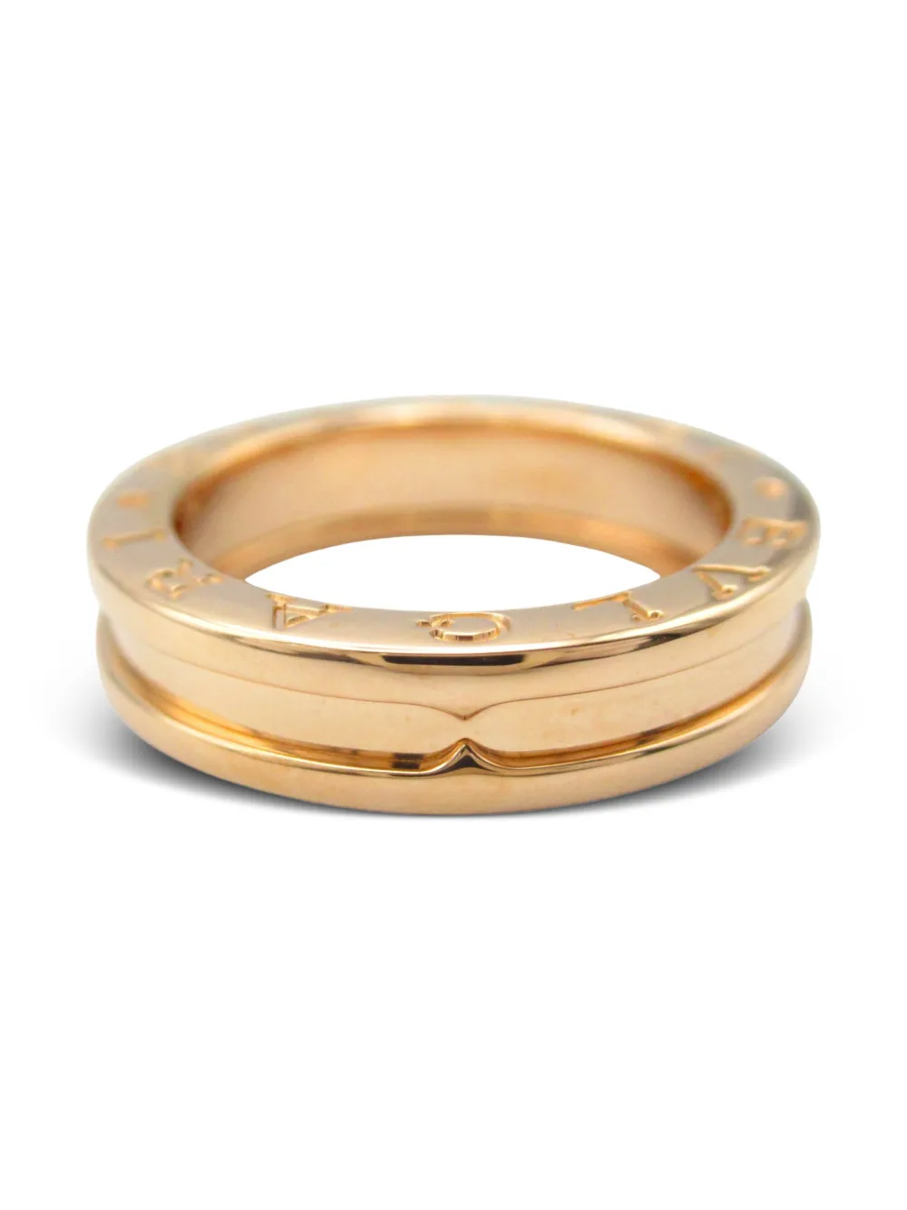 Bvlgari Pre-Owned ビー ゼロワン リング 18Kローズゴールド - ゴールドトーン Bvlgari Pre-Owned ビー ゼロワン リング 18Kローズゴールド - ゴールドトーン