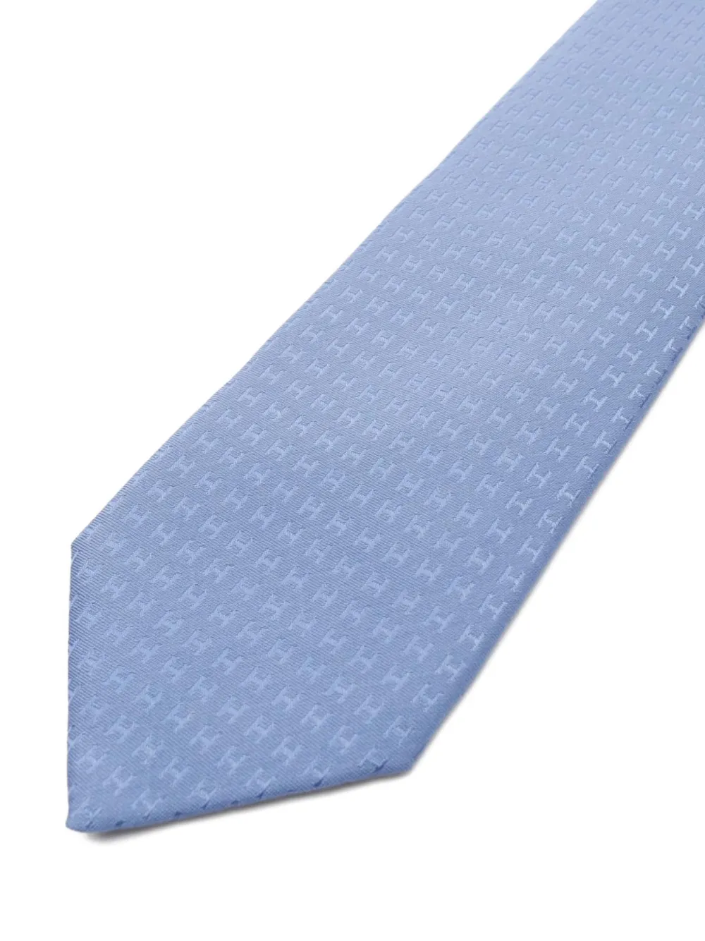 Hermès Pre-Owned 2021 H-pattern silk tie | Image 2