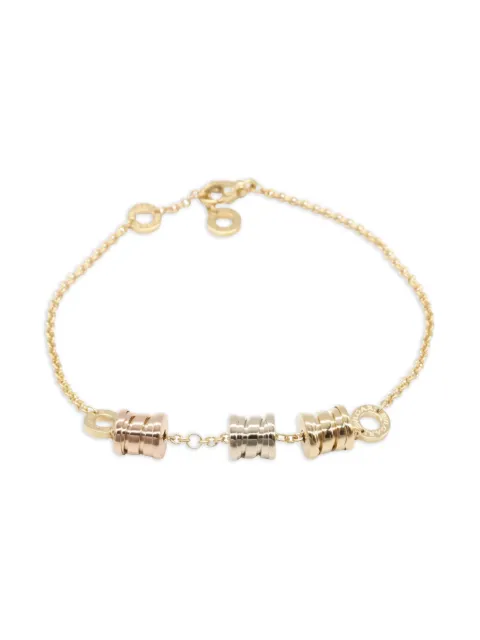 Bvlgari Pre-Owned 2010s 18K yellow gold B-Zero1 Element bracelet