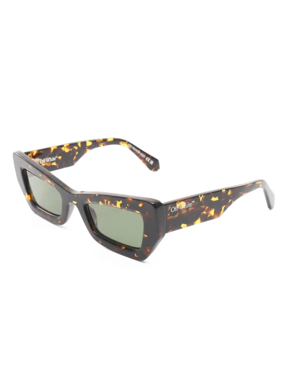Off-White Pre-Owned 2021 Arthur rectangle-frame sunglasses | Men | Image 2
