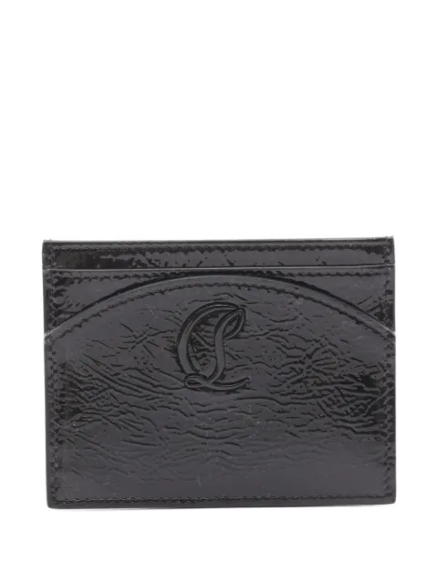 Christian Louboutin Pre-Owned 2021 Loubi54 leather card holder