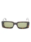 Off-White Pre-Owned 2021 Arthur sunglasses - Brown