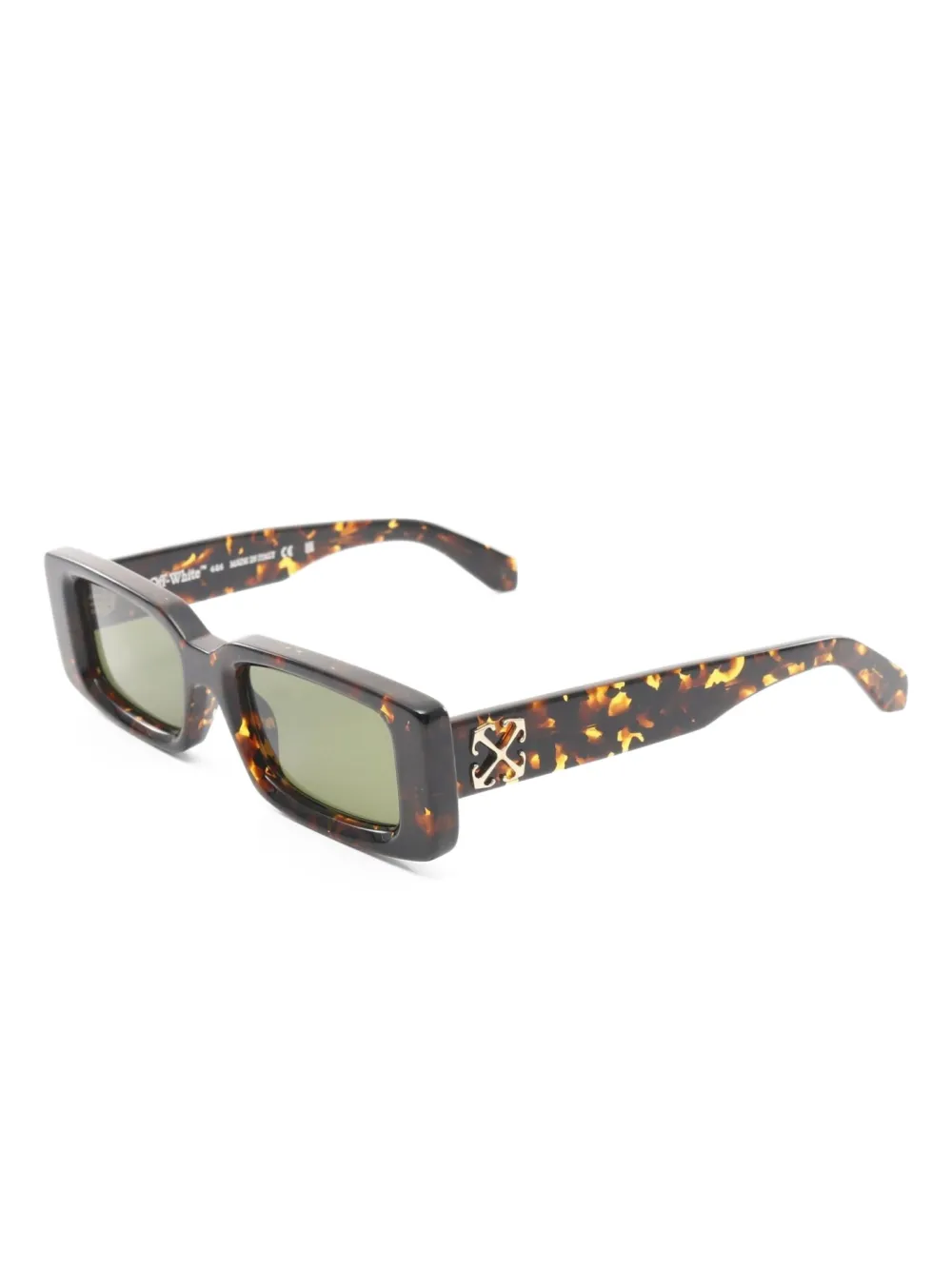 Off-White Pre-Owned 2021 Arthur rectangle-frame sunglasses | Men | Image 2