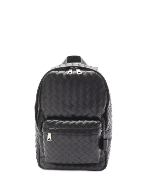 Bottega Veneta Pre-Owned 2021 small Intrecciato backpack 