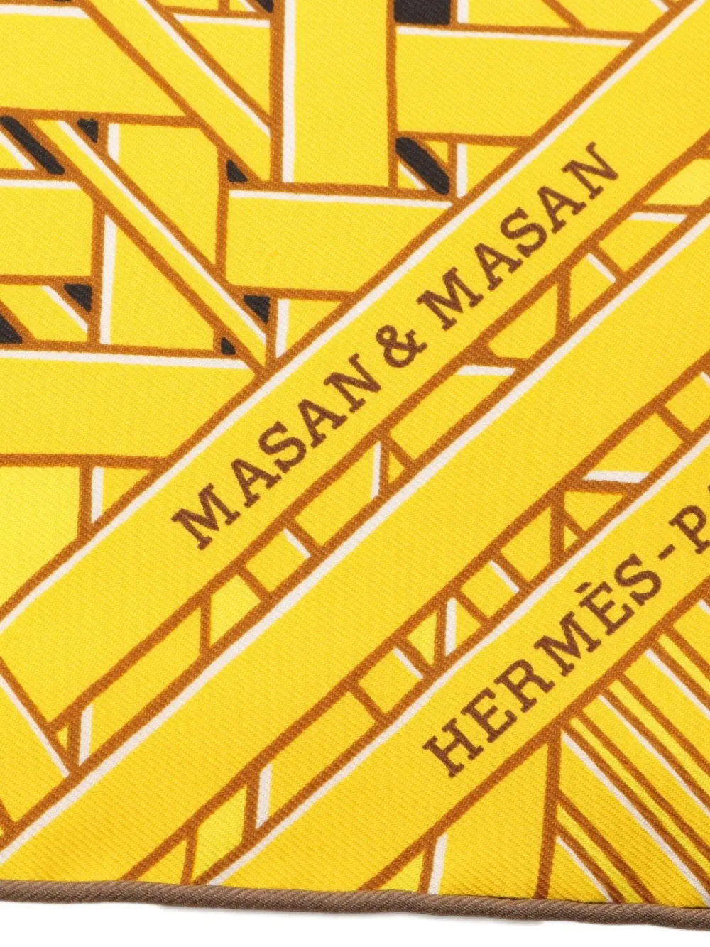 Hermès Pre-Owned 2021 Masan&Masan silk scarf | Image 2