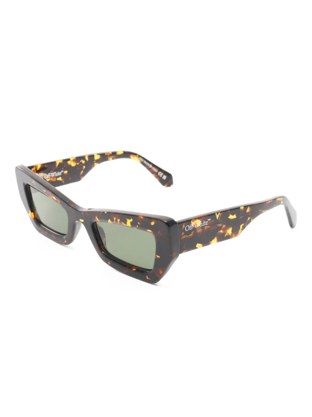 Off-White Pre-Owned 2021 Arthur tortoiseshell sunglasses | Women | Image 2