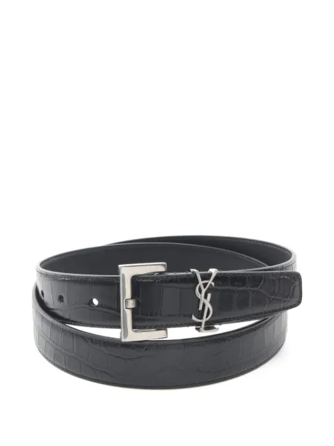 Saint Laurent Pre-Owned 2021 Cassandre belt