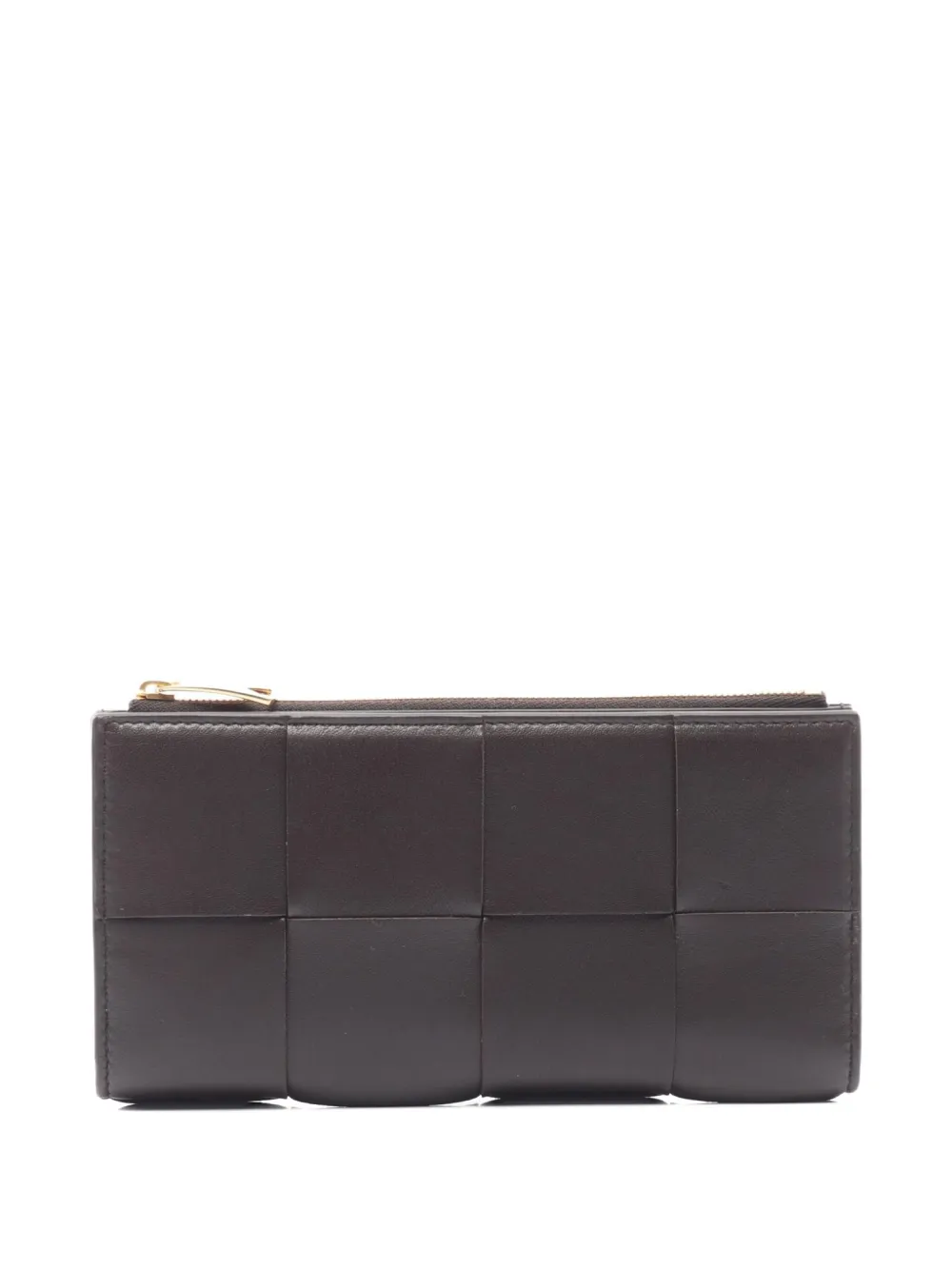 Bottega Veneta Pre-Owned 2021 Intrecciato bifold wallet | Brown | Image 1