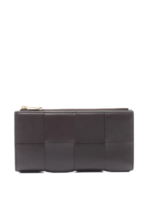 Bottega Veneta Pre-Owned 2021 Intrecciato bifold wallet