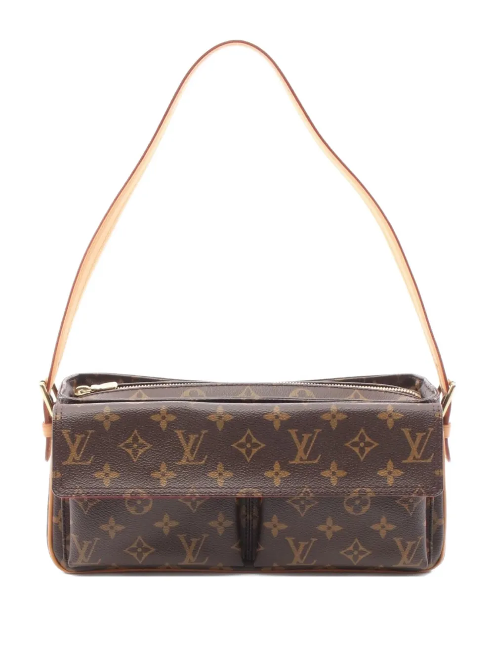 Louis Vuitton Pre-Owned 2003 Vivacite MM monogram shoulder bag | Brown | Image 1