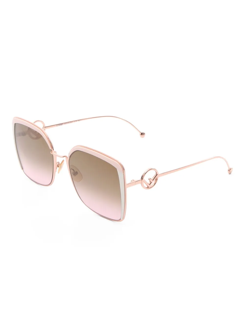 Fendi Pre-Owned 2010s square-frame sunglasses | Image 2