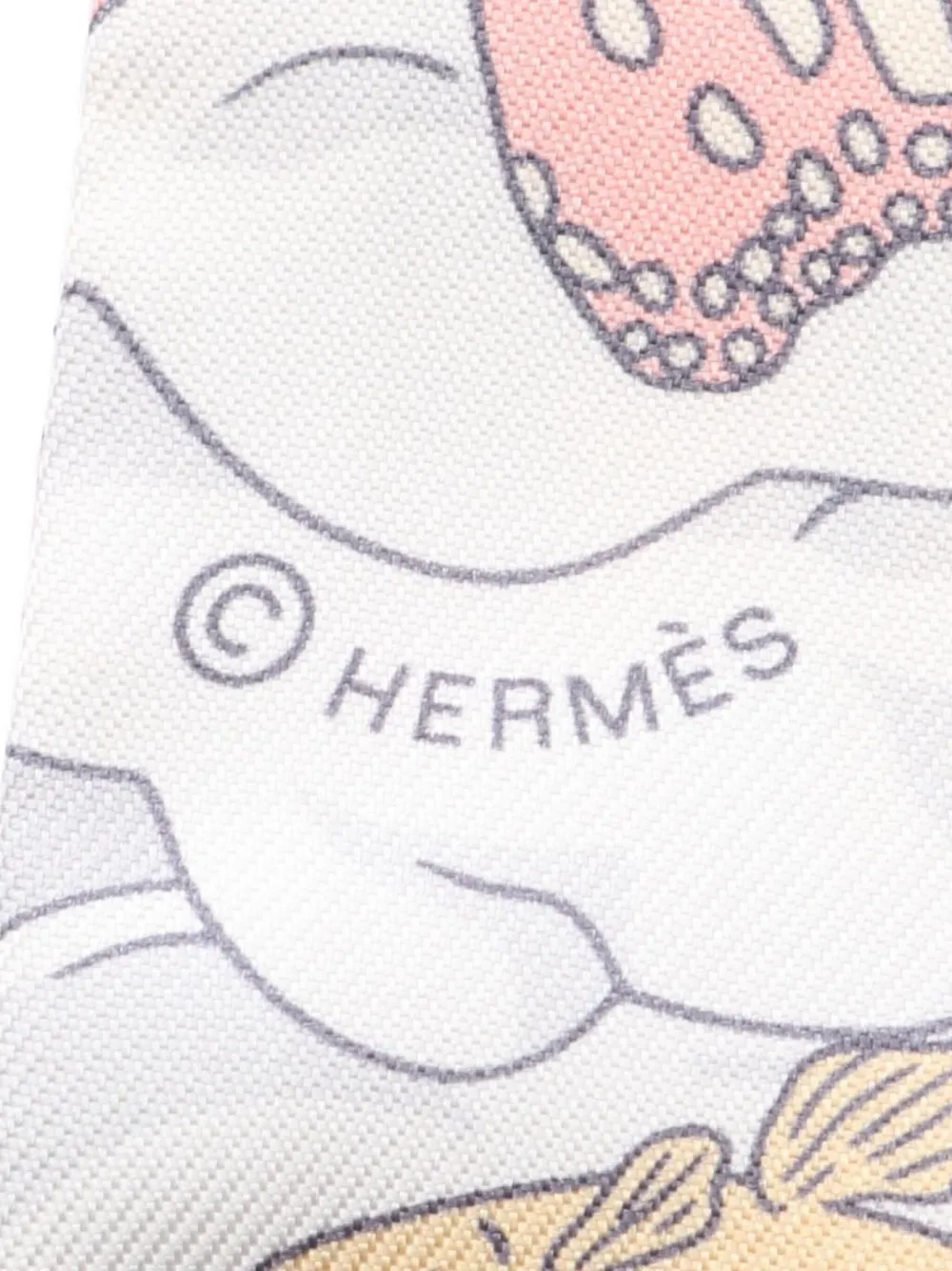 Hermès Pre-Owned 2021 SUR MON NUAGE silk scarf | Image 2
