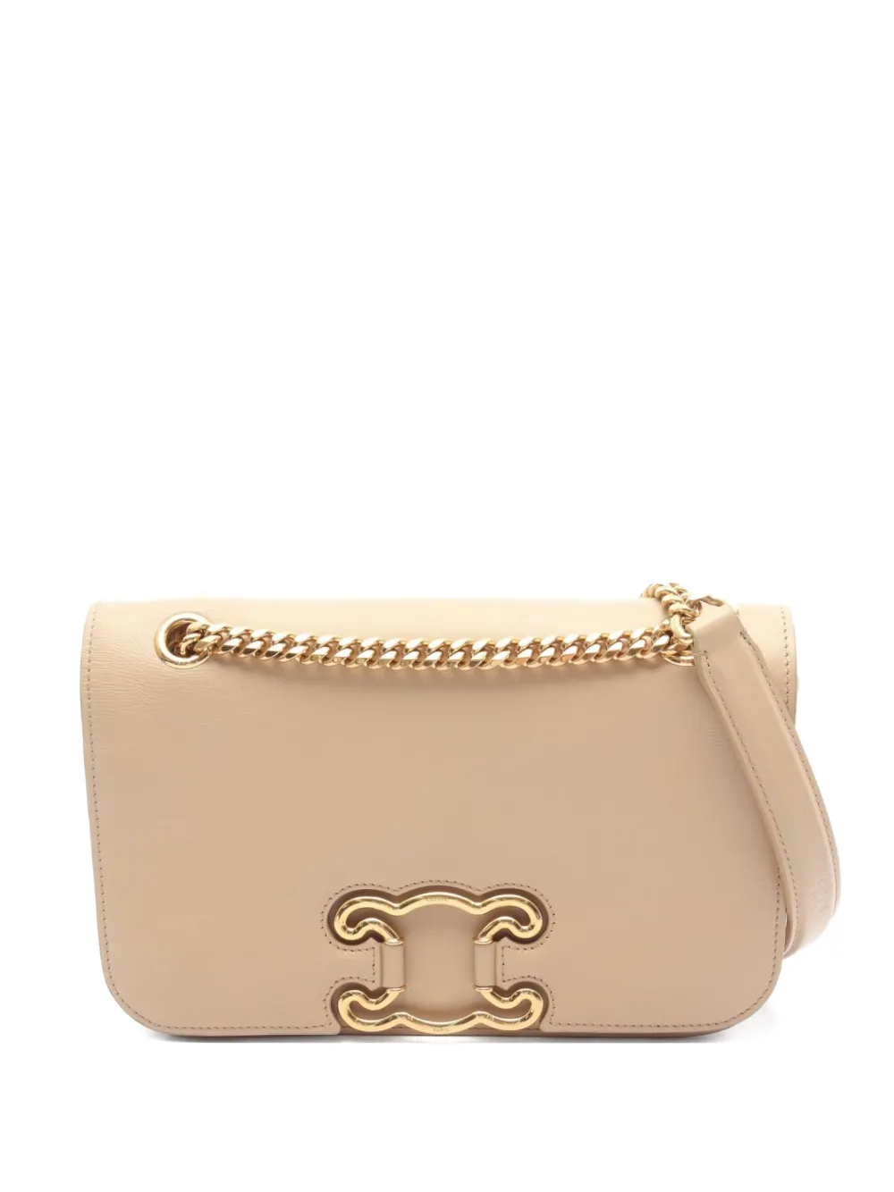 Céline Pre-Owned 2010s Triomphe shoulder bag | Neutrals | Image 1
