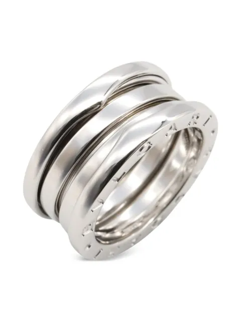 Bvlgari Pre-Owned anillo B.Zero1 en oro blanco de 18kt 2010