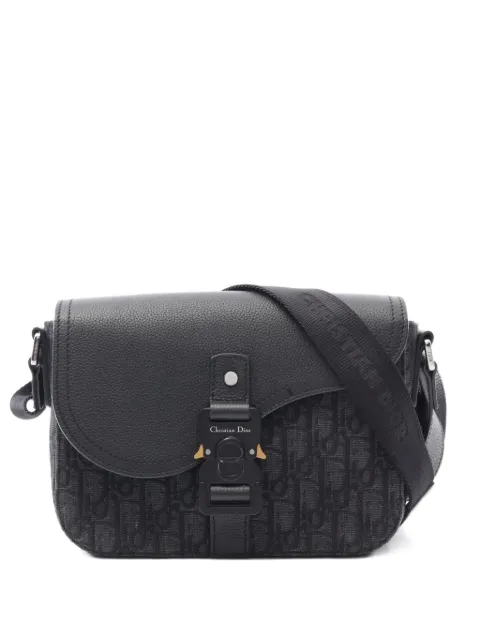 Christian Dior Pre-Owned bolso de hombro Saddle Oblique 2010