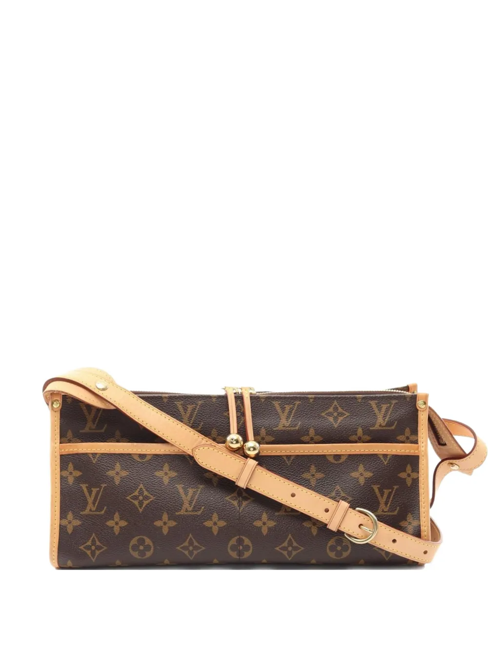 Louis Vuitton Pre-Owned 2006 Popincourt Long shoulder bag | Brown | Image 1