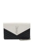 Saint Laurent Pre-Owned 2010s Cassandra classic chain wallet - Neutrals