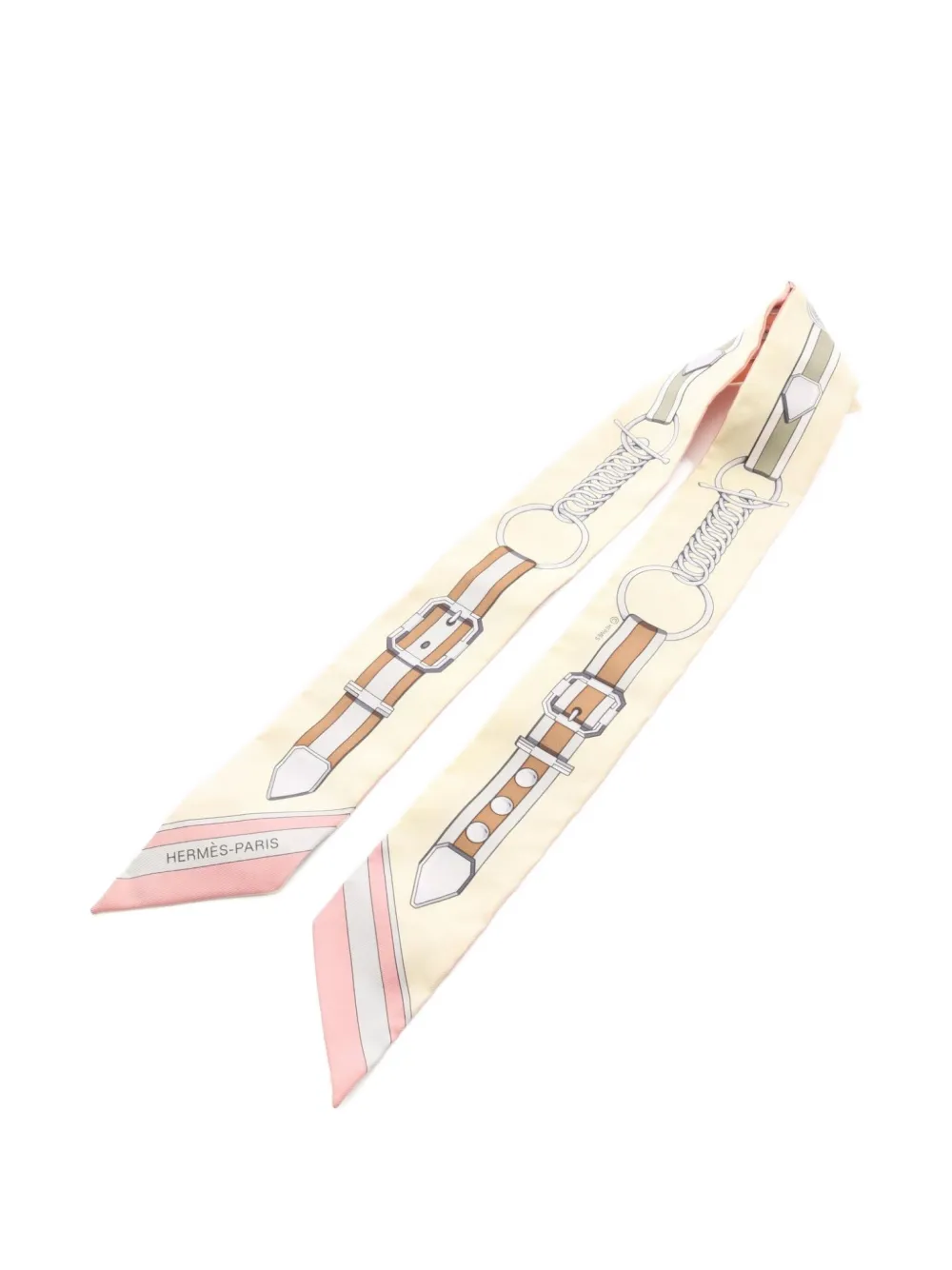 Hermès Pre-Owned 2021 Grand Tralala ribbon scarf | Image 2