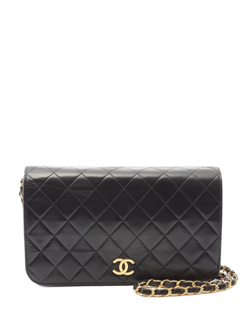 CHANEL Pre-Owned 1997-1999 Matelasse Flap Chain shoulder bag - ブラック CHANEL Pre-Owned 1997-1999 Matelasse Flap Chain shoulder bag - ブラック