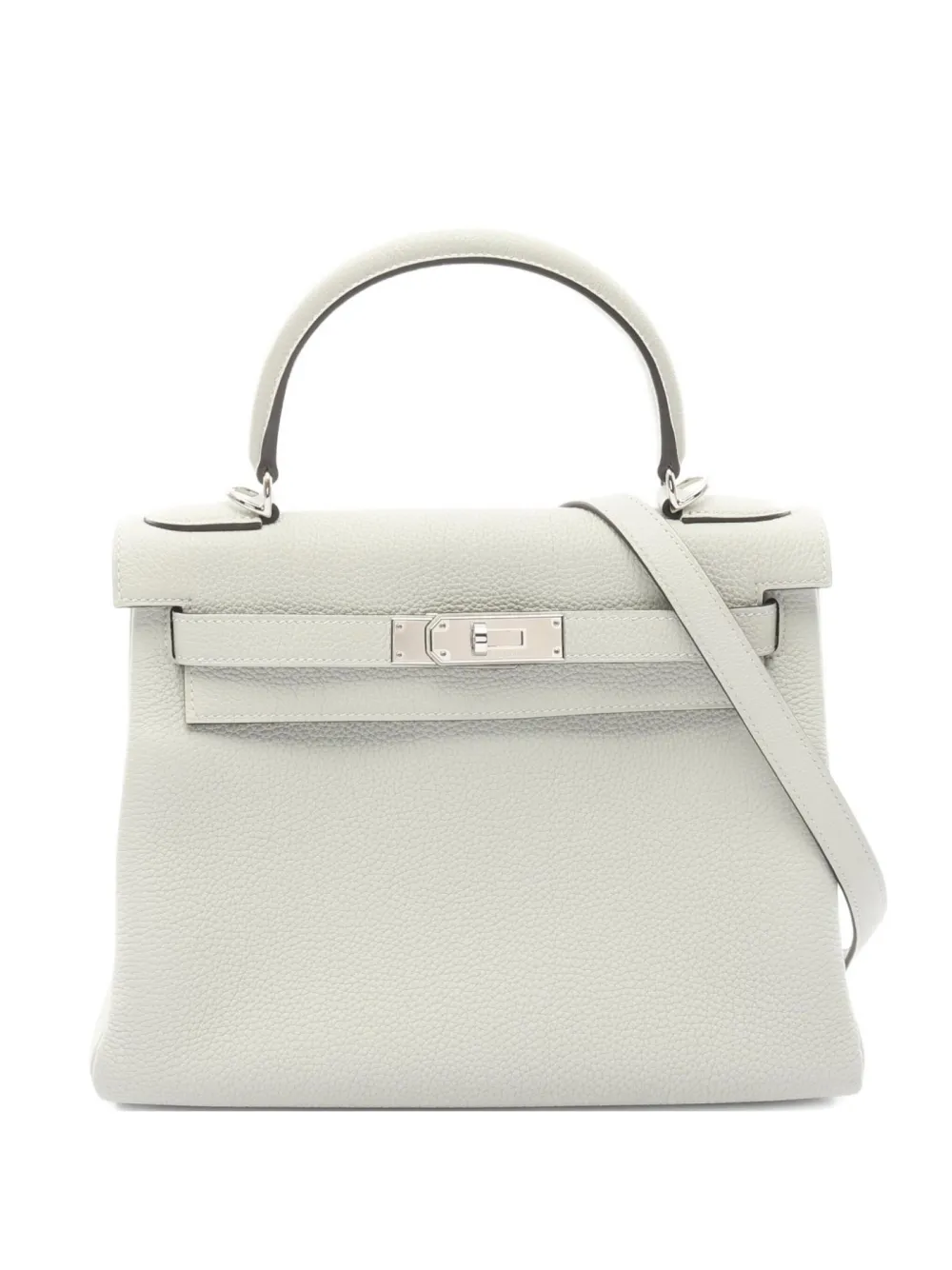 Hermès Pre-Owned 2023 ケリー 28 2way ハンドバッグ - グレー Hermès Pre-Owned 2023 ケリー 28 2way ハンドバッグ - グレー