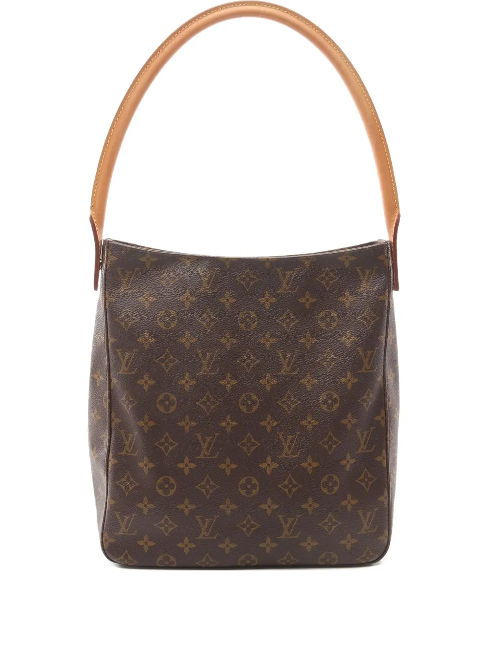 Louis Vuitton Pre-Owned 2000 モノグラム ルーピング ショルダーバッグ - ブラウン Louis Vuitton Pre-Owned 2000 モノグラム ルーピング ショルダーバッグ - ブラウン