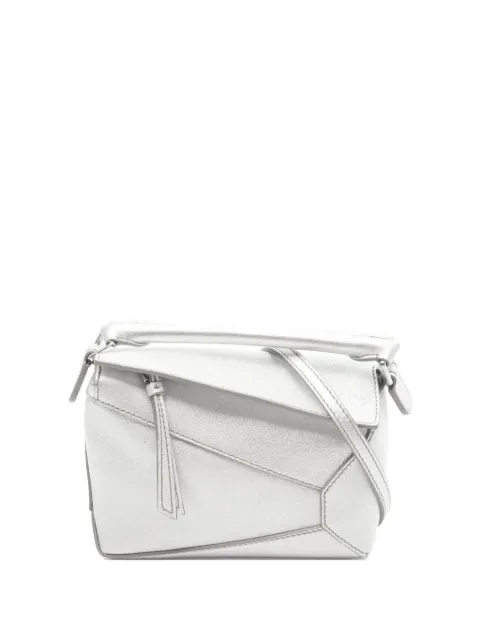 Loewe Pre-Owned شنطة يد 'بازل' صغيرة 2021