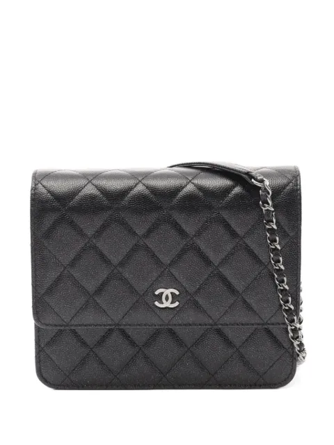 CHANEL Pre-Owned 2017-2018 matelassé crossbody bag