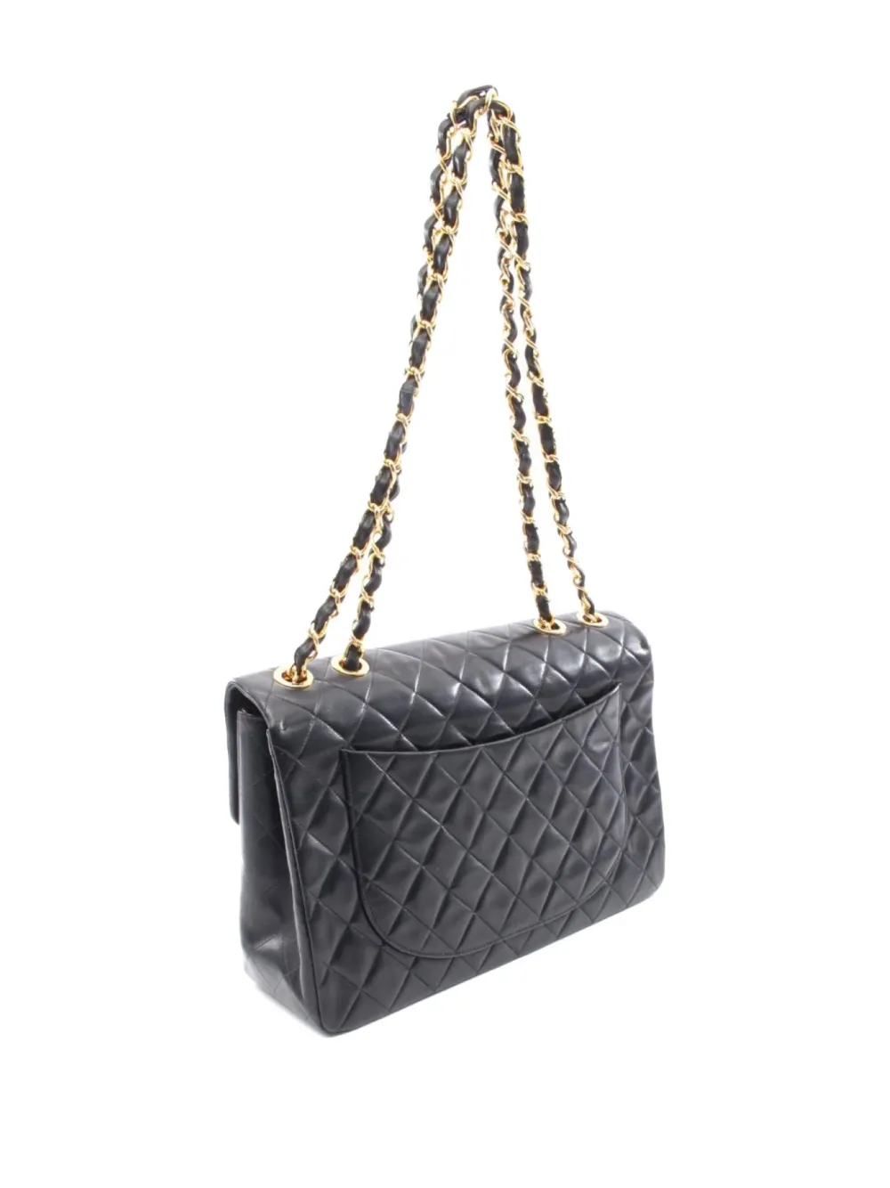 CHANEL Pre-Owned 1994 Decamatlassé lambskin shoulder bag | Pre-Owned | Image 2