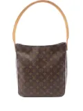 Louis Vuitton Pre-Owned 2002 Looping GM monogram shoulder bag - Brown