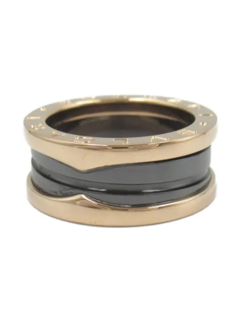 Bvlgari Pre-Owned 2010s 18kt rose gold B-Zero1 ring