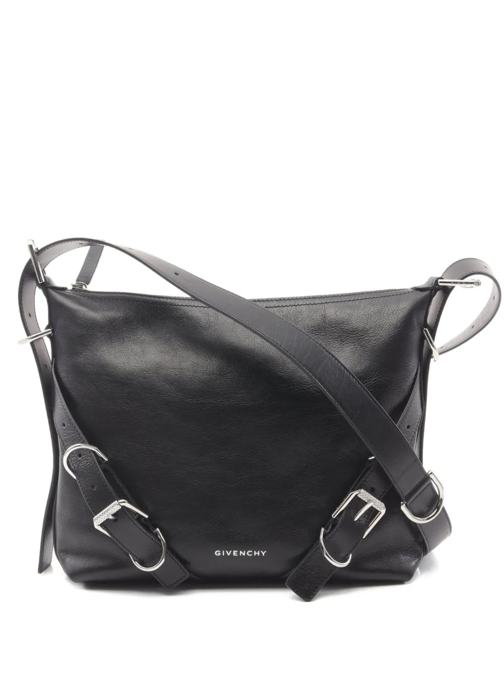 Givenchy Pre-Owned 2021 Leather Buckle Bag | Black | Image 1