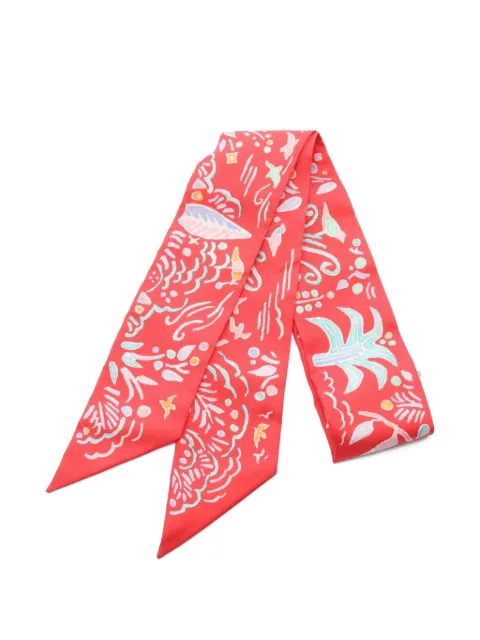 Hermès Pre-Owned 2021 ISOLA DI PRIMAVERA silk scarf