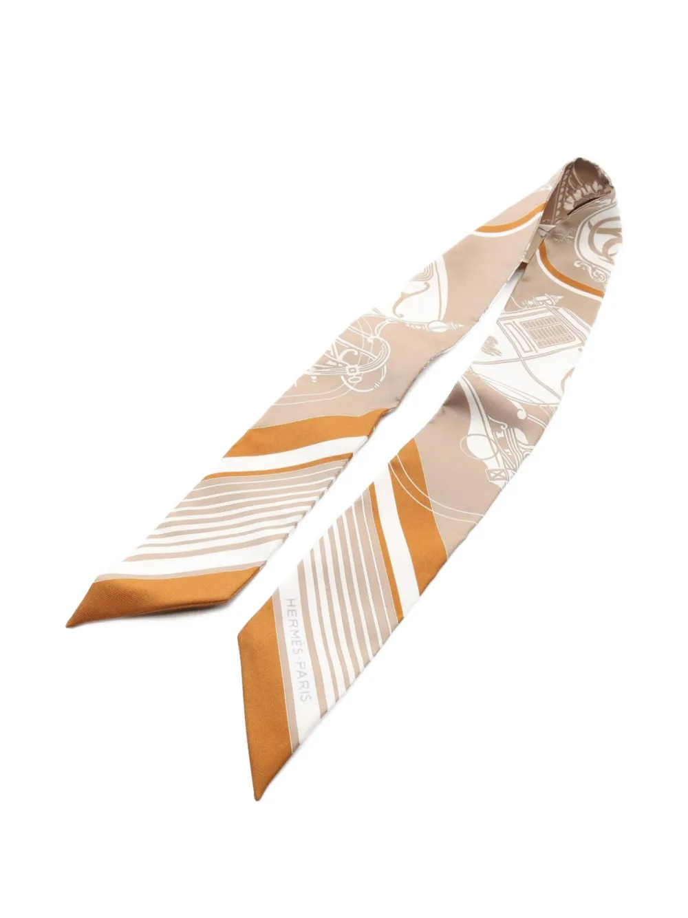 Hermès Pre-Owned 2021 Ex-libris ribbon scarf | Image 2