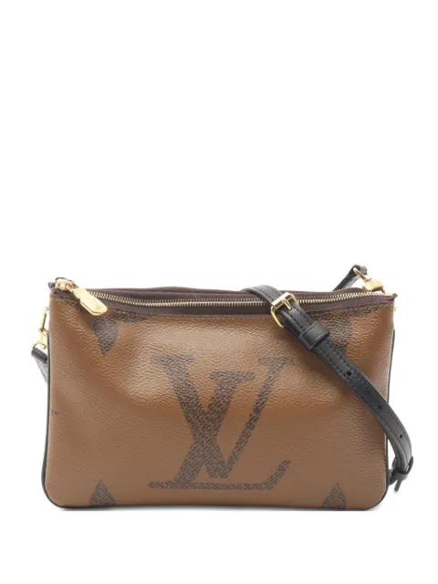 Louis Vuitton Pre-Owned 2020 Double Zip Monogram Shoulder Bag