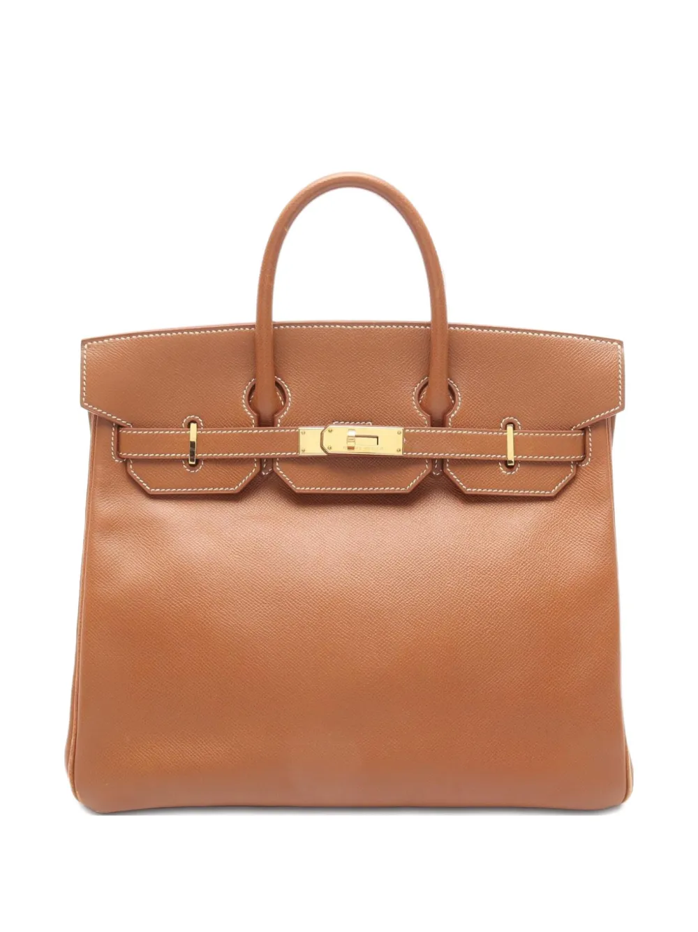Hermès Pre-Owned 1996 バーキン 32 ハンドバッグ - ブラウン Hermès Pre-Owned 1996 バーキン 32 ハンドバッグ - ブラウン