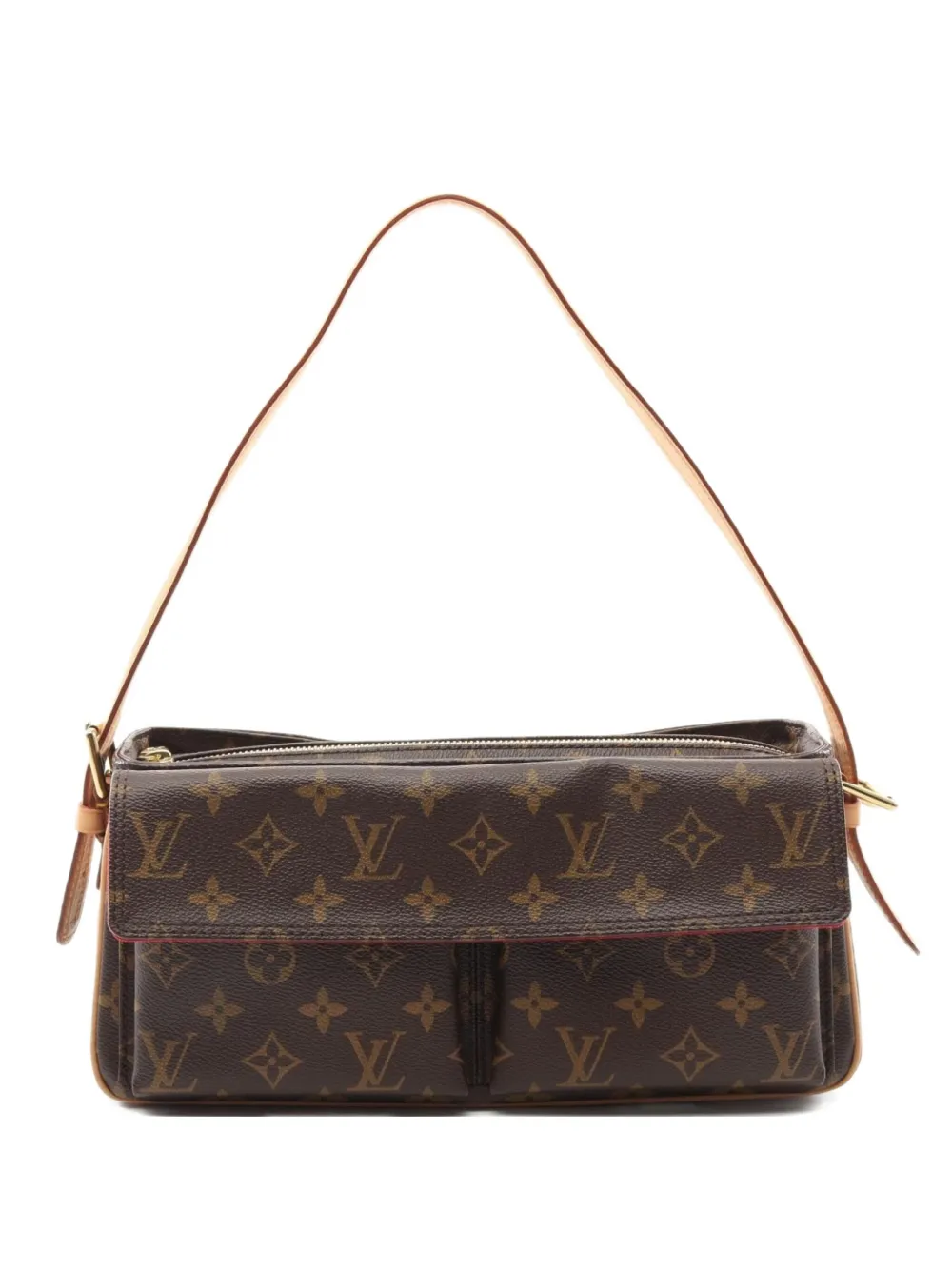 Louis Vuitton Pre-Owned 2007 ヴィバシテ モノグラム ショルダーバッグ - ブラウン Louis Vuitton Pre-Owned 2007 ヴィバシテ モノグラム ショルダーバッグ - ブラウン