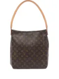 Louis Vuitton Pre-Owned 2002 Looping GM shoulder Bag - Brown