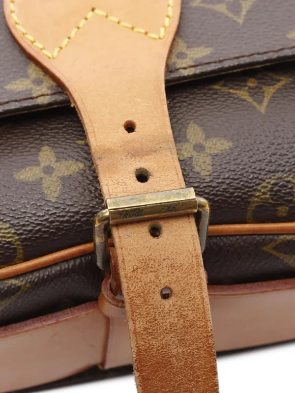 Louis Vuitton Pre-Owned 1984 Cartouchière MM Monogram Shoulder Bag