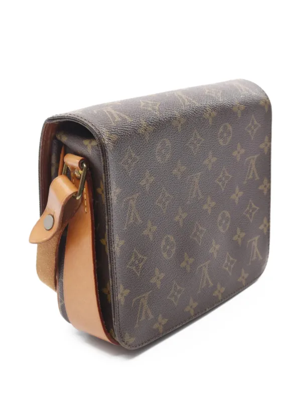 Louis Vuitton Pre-Owned 1984 Cartouchière MM Monogram Shoulder Bag