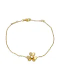 Van Cleef & Arpels 2010s 18K yellow gold Frivole diamond bracelet