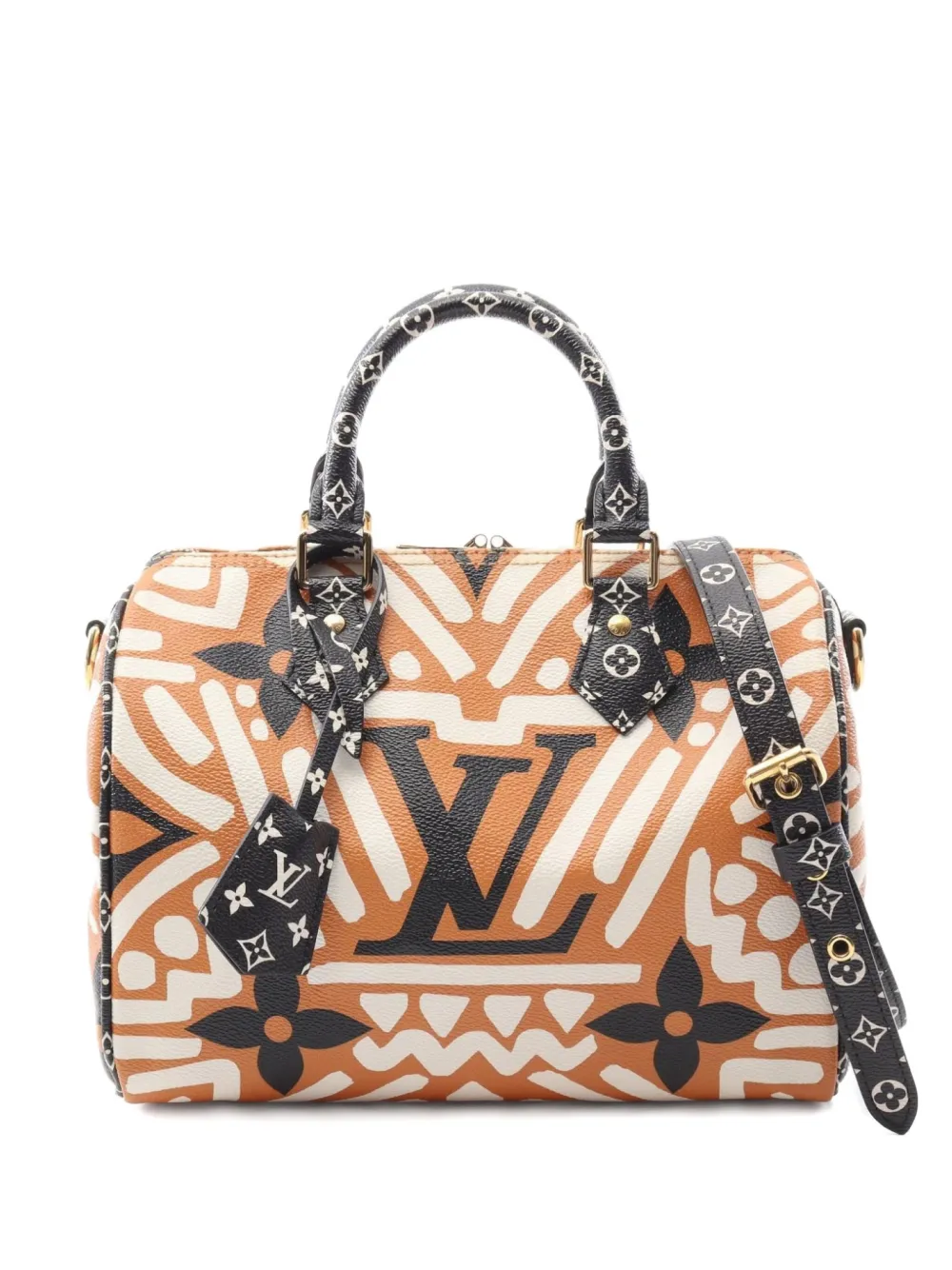 Louis Vuitton Pre-Owned 2021 Speedy Bandouliere Monogram handbag | Orange | Image 1