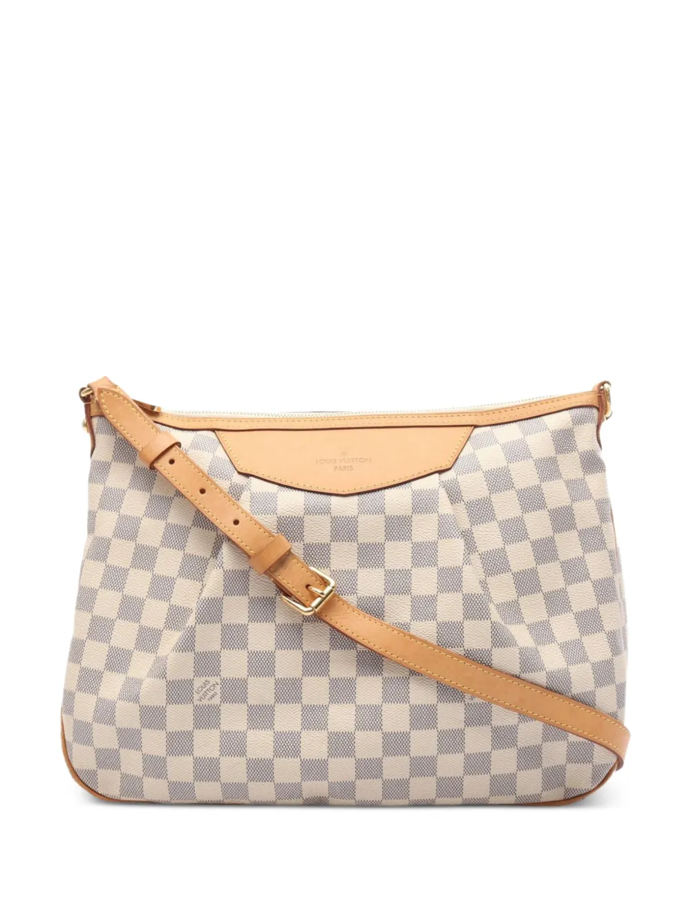 Louis Vuitton Pre-Owned 2013 シラクーサ MM ダミエ アズール シラクーサ バッグ - ホワイト Louis Vuitton Pre-Owned 2013 シラクーサ MM ダミエ アズール シラクーサ バッグ - ホワイト