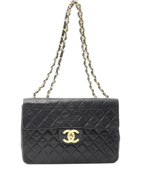 CHANEL Pre-Owned Decamatlassé 34 单肩包（1996-1997年典藏款）