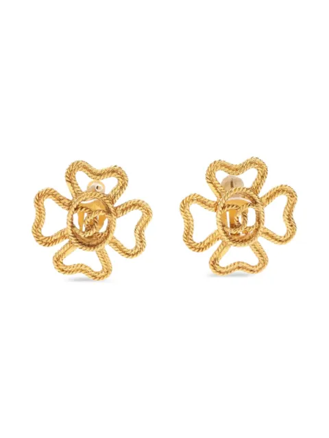 CHANEL Pre-Owned 1986-1988 Coco Mark earrings