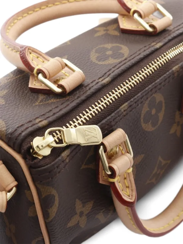 Louis Vuitton Pre-Owned 2020 Nano Speedy Handbag | Brown | FARFETCH