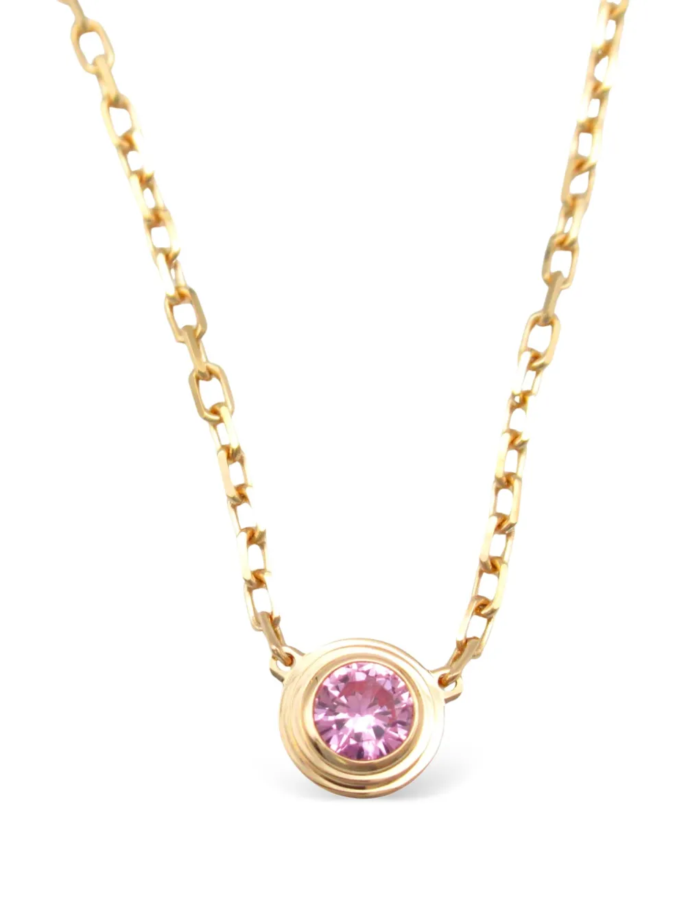 Cartier 2010s ダムール ピンクサファイアネックレス 18Kローズゴールド Cartier 2010s ダムール ピンクサファイアネックレス 18Kローズゴールド