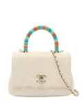 CHANEL Pre-Owned 2021-2022 Coco Handle handbag - White
