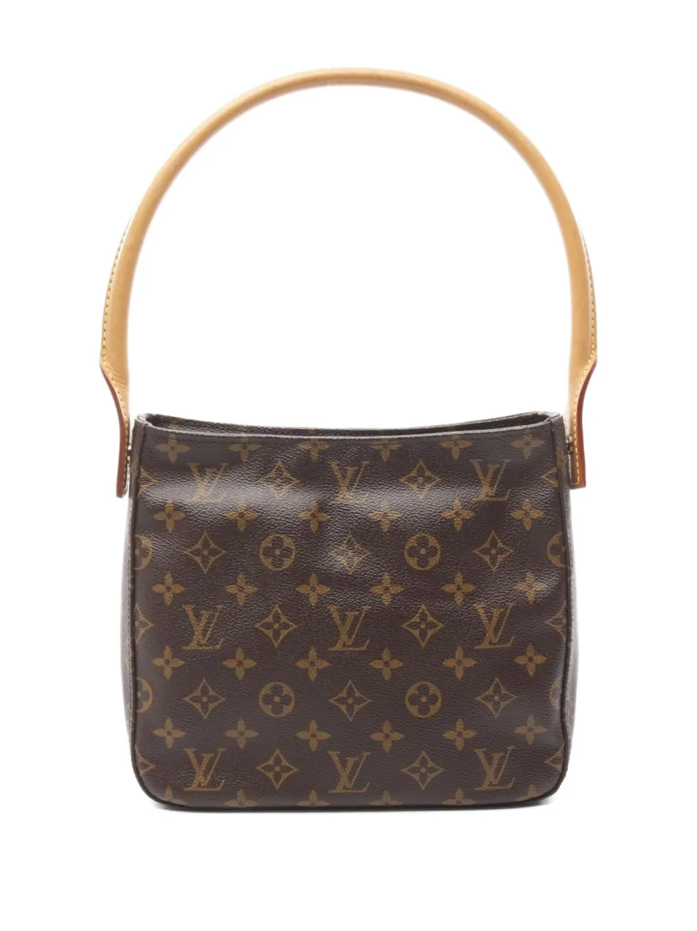 Louis Vuitton Pre-Owned 2002 ルーピング MM モノグラム ショルダーバッグ - ブラウン Louis Vuitton Pre-Owned 2002 ルーピング MM モノグラム ショルダーバッグ - ブラウン