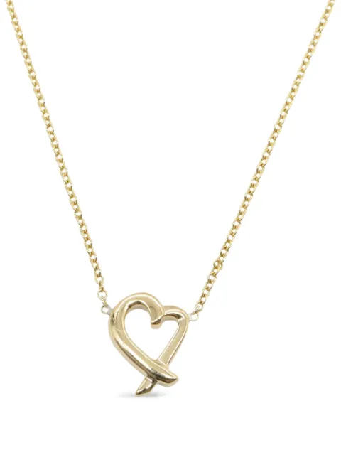 Tiffany & Co. Pre-Owned 2010s x Paloma Picasso® 18K yellow gold Loving Heart Pendant necklace