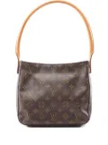 Louis Vuitton Pre-Owned 2002 Looping MM monogram shoulder bag - Brown